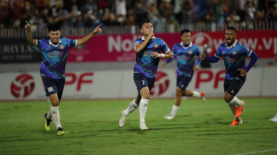Sau vòng 14 V-League 2022: Bình Định gửi chiến thư đến Hà Nội FC
